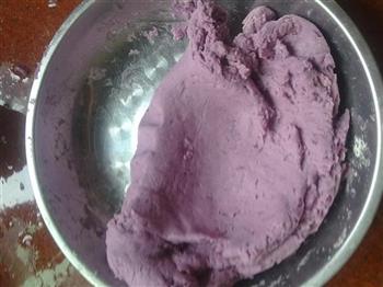 紫薯饼的做法图解2