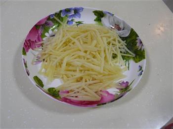 青瓜土豆丝的做法步骤5