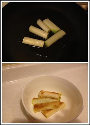 松茸葱笋烧海参的做法步骤2