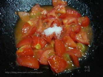 茄汁焖红烧豆腐的做法步骤8