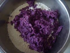 紫薯手擀面的做法图解5