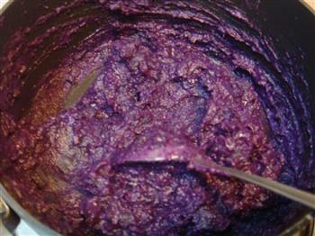 酥皮紫薯派的做法图解6