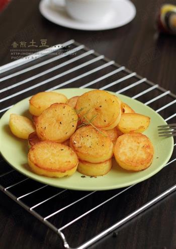 香煎土豆的做法步骤11