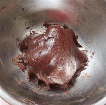 杏仁巧克力饼干的做法步骤5