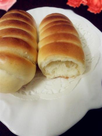 松软奶香面包的做法步骤10