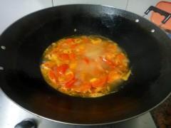 猪肉丸番茄蛋花汤的做法步骤6