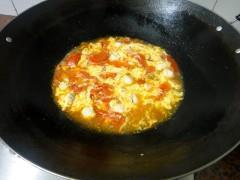 猪肉丸番茄蛋花汤的做法步骤9