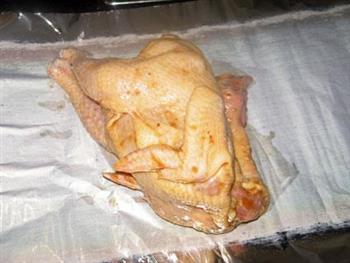 美味烤全鸡的做法步骤4
