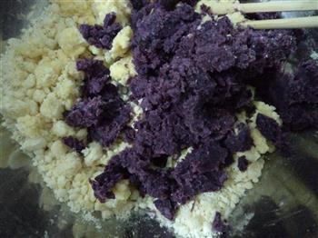 紫薯饼干的做法步骤6