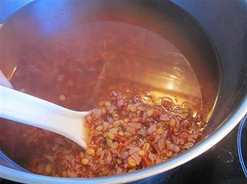 红曲米红薯粥的做法步骤7