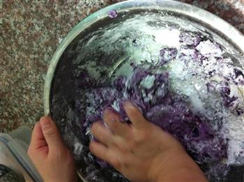 紫薯小馒头的做法步骤2