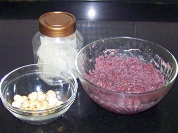 红豆莲子汤的做法步骤1