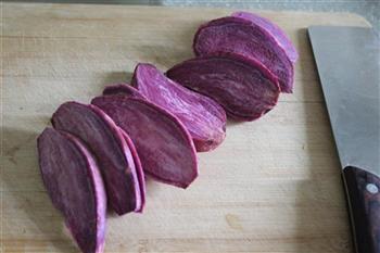紫薯芝士冻的做法图解1