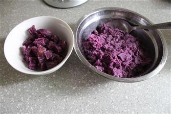 紫薯芝士冻的做法图解2
