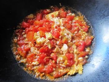 西红柿炒蛋螺丝粉的做法步骤6