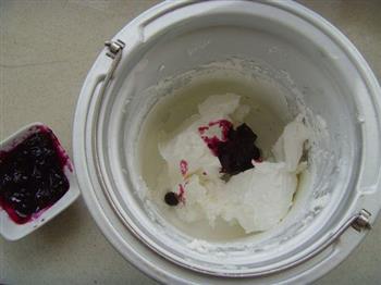 蓝莓酸奶冰淇淋的做法步骤8