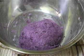 香煎紫薯饼的做法步骤4