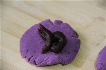 香煎紫薯饼的做法图解6