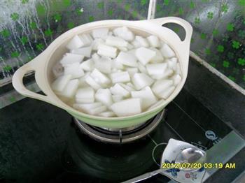 松茸冬瓜排骨汤的做法步骤3