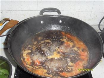 紫菜番茄肉丸汤的做法步骤4