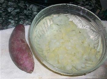 紫薯银耳汤的做法图解1
