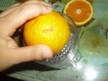 香橙果冻的做法图解2