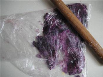 螺旋紫薯包的做法步骤1