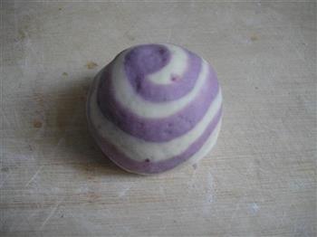螺旋紫薯包的做法步骤11