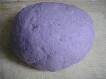 螺旋紫薯包的做法图解3