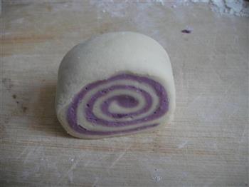 螺旋紫薯包的做法步骤9