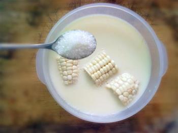 奶香玉米的做法步骤4