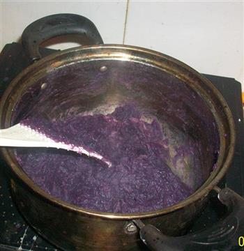 紫薯糯米糍的做法图解3
