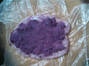紫薯糯米卷的做法步骤5