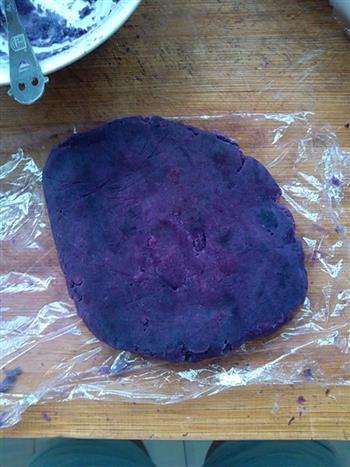 爱心紫薯泥的做法步骤3