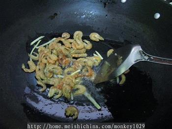 节瓜虾米粉丝煲的做法图解5