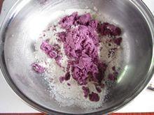 椰奶紫薯包的做法步骤3
