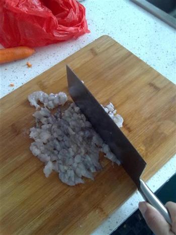 豆腐渣猪肉虾仁丸的做法步骤3