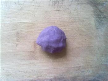 紫薯奶酪球的做法图解1