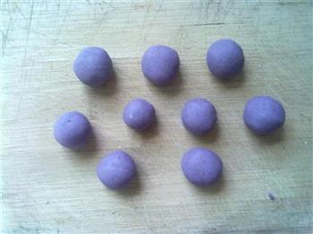 紫薯奶酪球的做法图解6