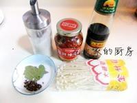剁椒白灼金针菇的做法步骤1