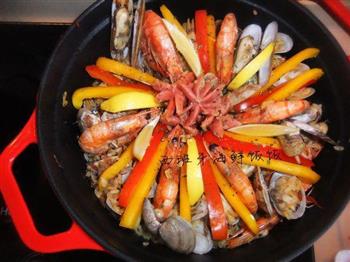 西班牙海鲜饭的做法步骤12