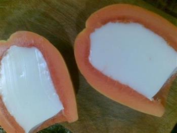 木瓜椰奶冻的做法图解5