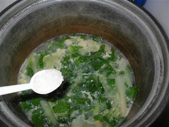 白菜蛋汤的做法步骤8
