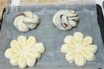 椰蓉花形面包的做法图解8