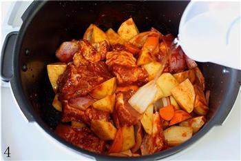 韩式辣酱焖排骨的做法图解4