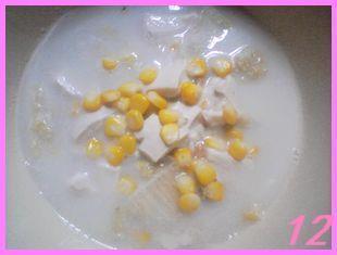 奶汁白菜虾皮豆腐汤的做法步骤12