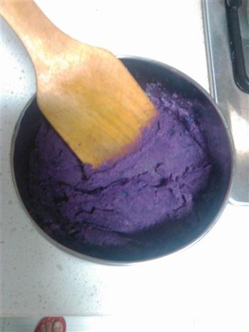 紫薯馅的做法图解4