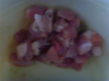 肉段烧茄子的做法步骤1