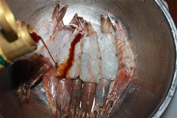 蒜蓉烤大虾的做法步骤5
