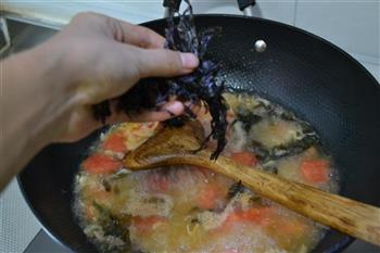 番茄虾皮蛋花汤的做法图解5